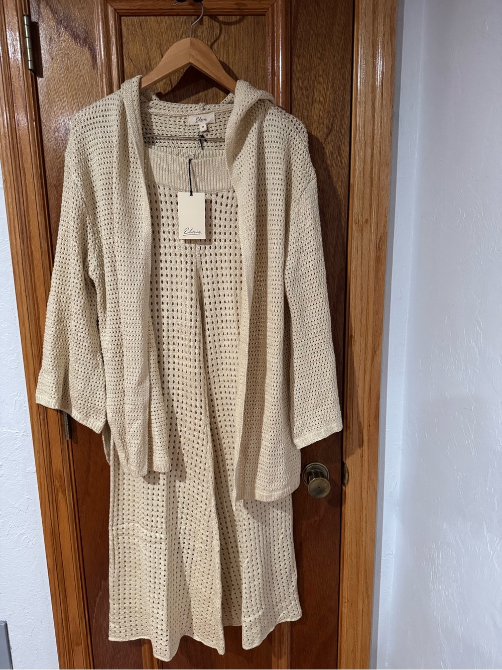 Elan Cove Crochet 2 pc Cover-up.